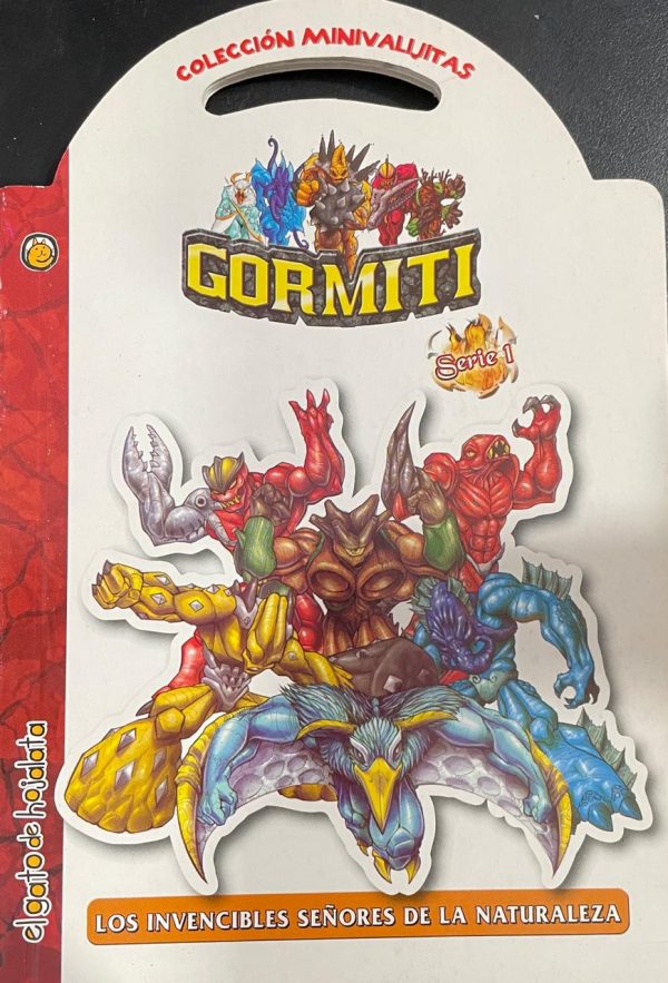 Colección Minivalijitas - Gormiti los invensibles señores de la naturaleza