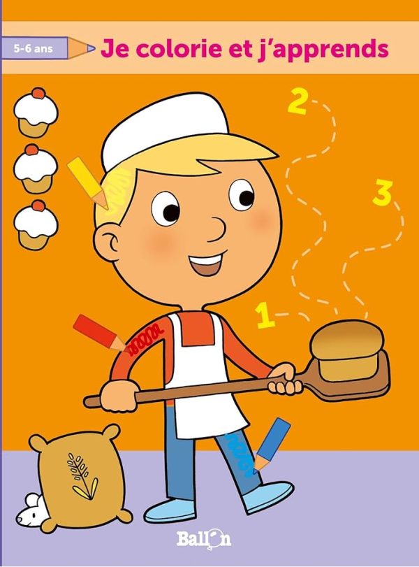 Je colorie et j’apprends 5-6 ans