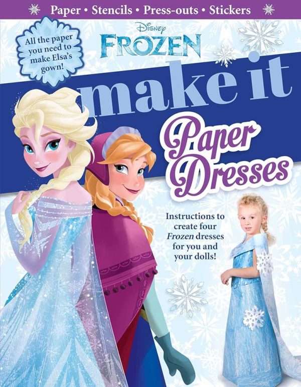 Disney Frozen - Make it Paper dresses
