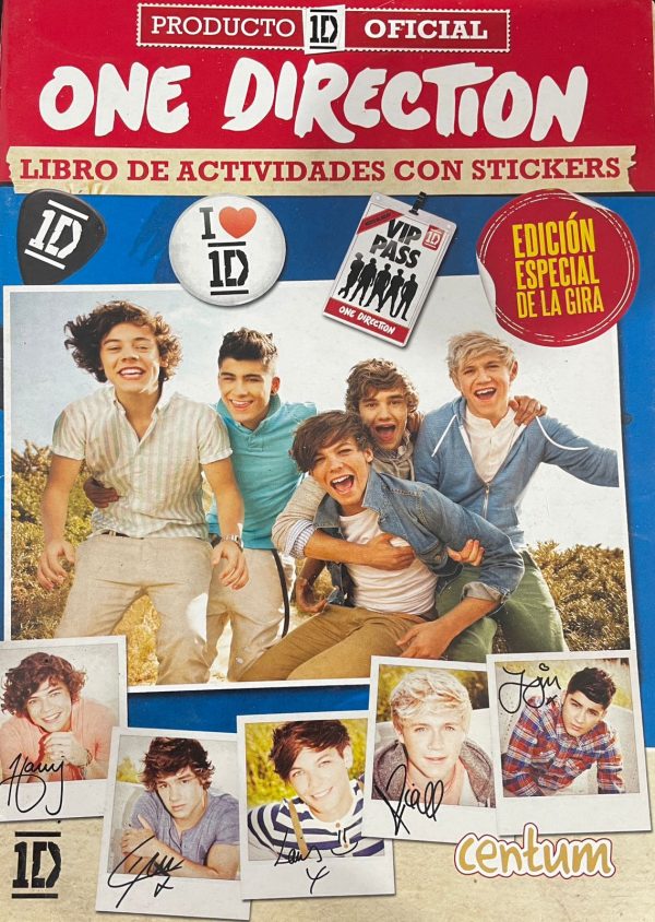 One Direction - Libro de actividades con Stickers
