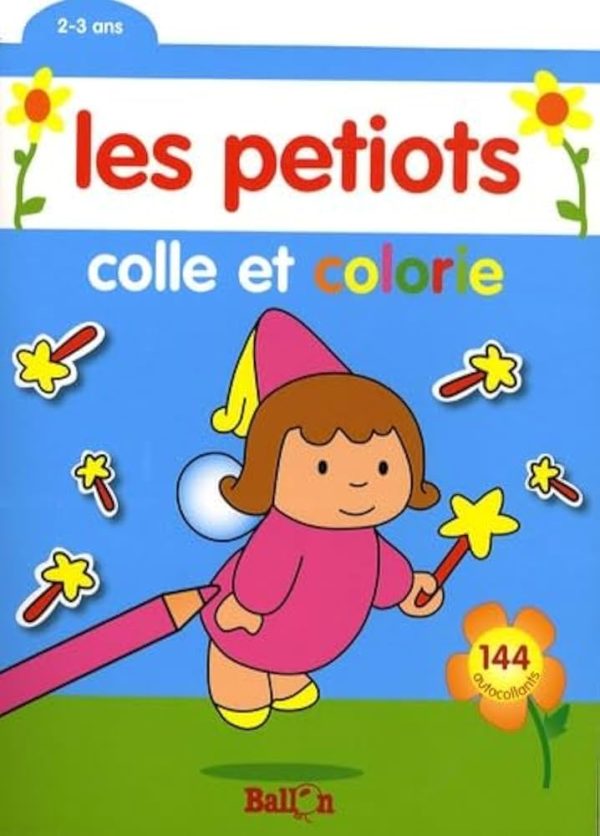 Les petiots colle et colorie 2-3 ans
