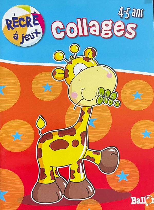 Récré á jeux collages - Collages 4-5 ans