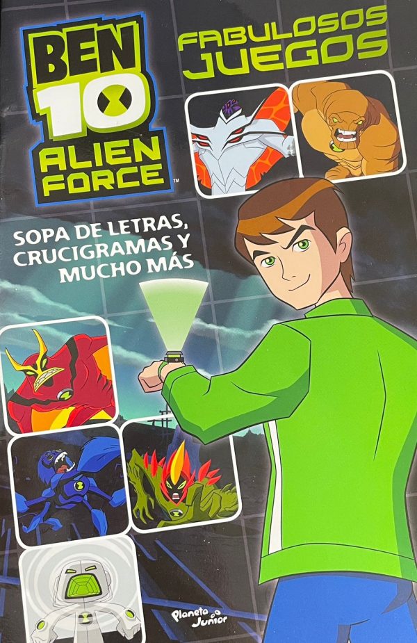 Ben 10 Alien Force - Fabulosos juegos: Sopa de letras, crucigramas y mucho más