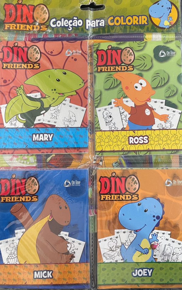 Dino Friends - Colecao para Colorir
