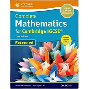 Extended Mathematics For Igcse 3rd Edition