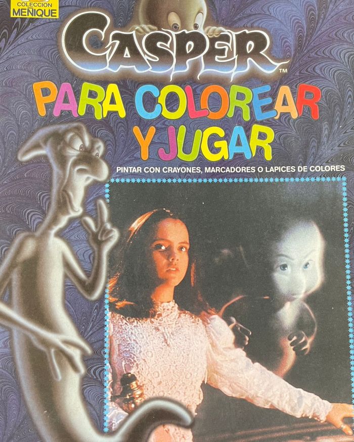 CASPER PARA COLOREAR Y JUGAR