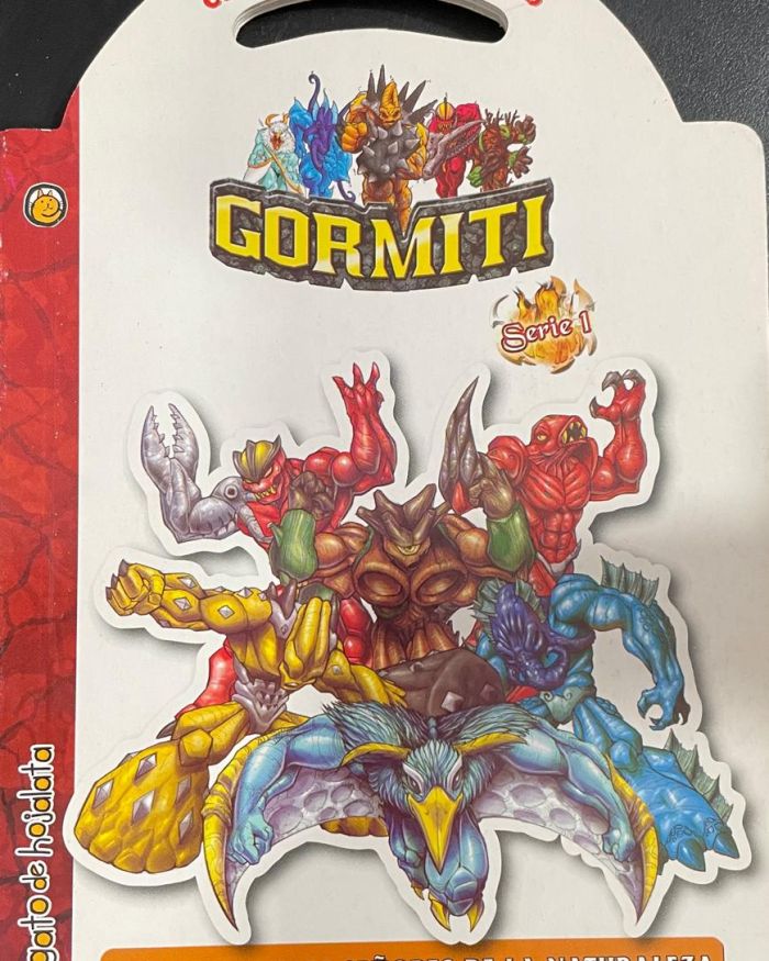 Colección Minivalijitas – Gormiti los invensibles señores de la naturaleza