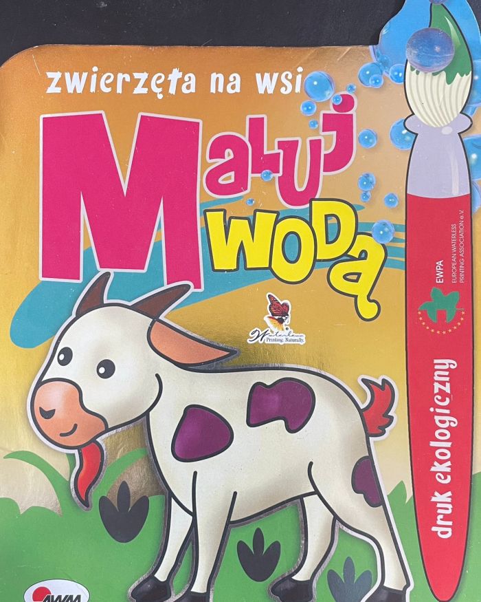 Zwierzeta na wsi Maluj Woda