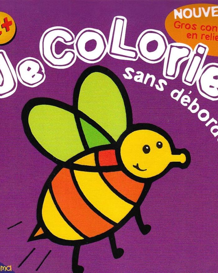 Je Colorie sans déborder! 2+