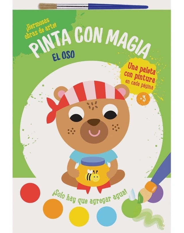 Pinta con Magia: El Oso