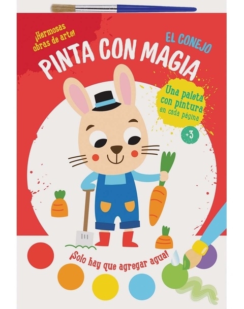 Pinta con Magia: El Conejo