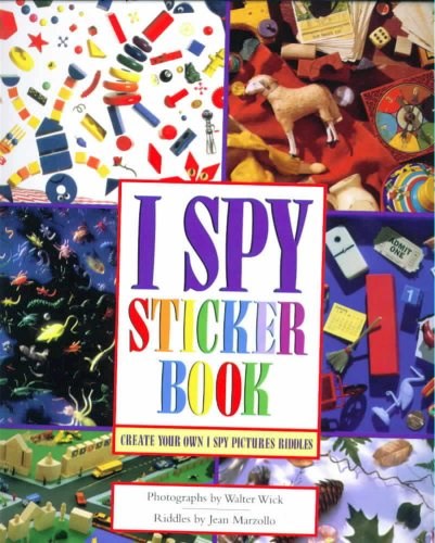 I SPY STICKER BOOK SIN STIKERS
