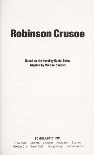 ROBINSON CRUSOE – SCHOLASTIC ACTION