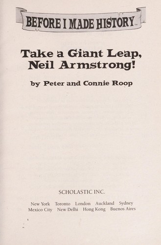 TAKE A GIANT LEAP, NEIL ARMSTRONG!