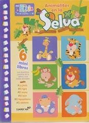ANIMALITOS EN LA SELVA – 6 MINI LIBROS