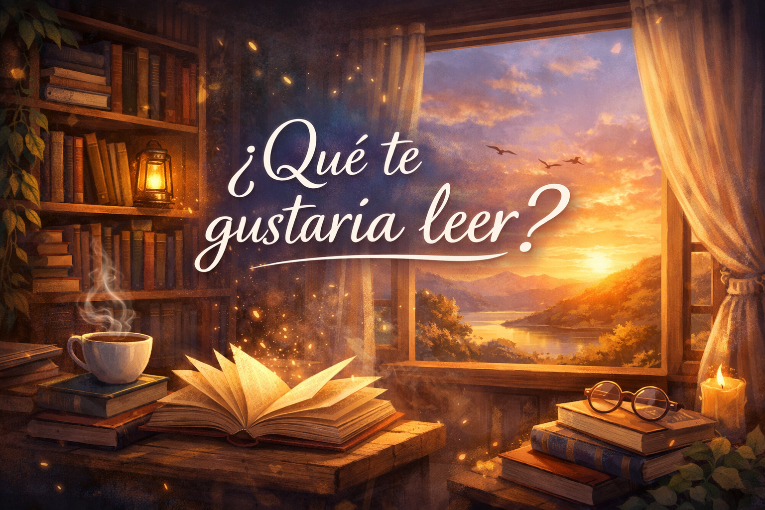 que te gustaria leer